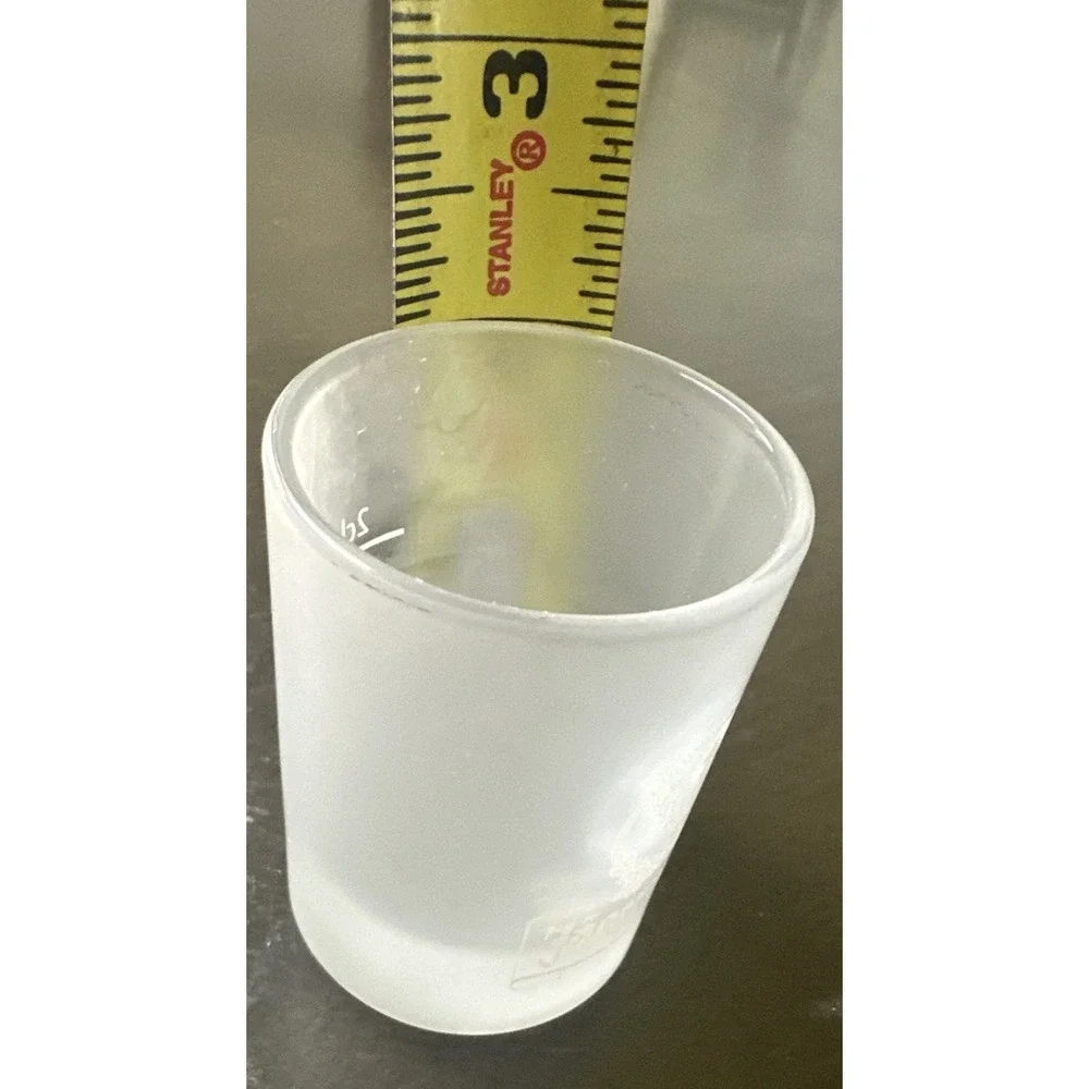 Jägermeister Frosted Shot Glass 2cl / 4cl ARC, 3 1/4